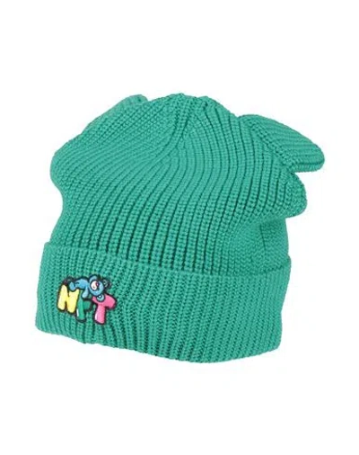 Inbetweeners Man Hat Green Size Onesize Merino Wool, Polyacrylic