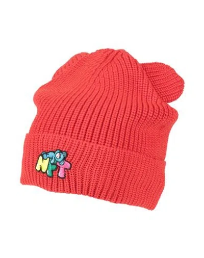 Inbetweeners Man Hat Red Size Onesize Merino Wool, Polyacrylic