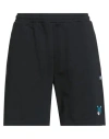 Inbetweeners Man Shorts & Bermuda Shorts Black Size M Cotton In Black