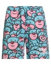 Inbetweeners Man Shorts & Bermuda Shorts Light Blue Size L Cotton In Blue