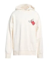 Inbetweeners Man Sweatshirt Cream Size Xxl Cotton In White