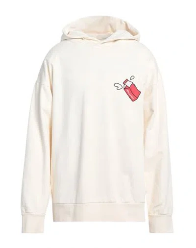 Inbetweeners Man Sweatshirt Cream Size Xxl Cotton