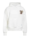 Inbetweeners Man Sweatshirt Ivory Size Xxl Cotton In White