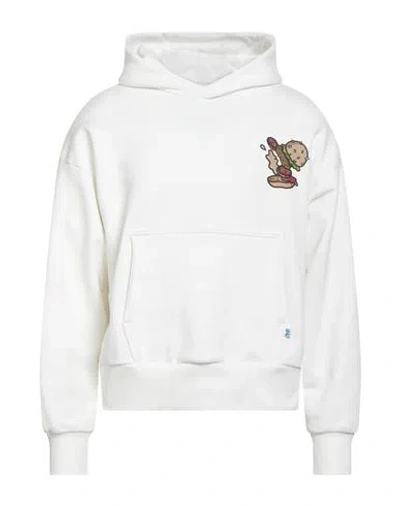 Inbetweeners Man Sweatshirt Ivory Size Xxl Cotton In White