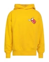 Inbetweeners Man Sweatshirt Yellow Size L Cotton, Polyester In Yellow