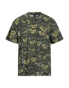 Inbetweeners Man T-shirt Military Green Size M Cotton In Gray