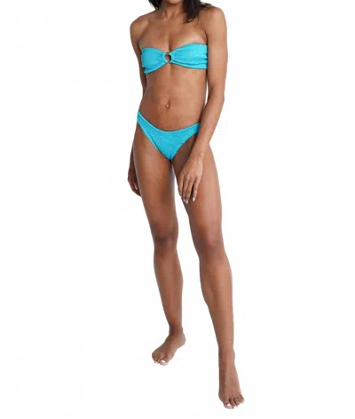 Inbodi Swim The Marathon Cheeky Bottom In Teal In Blue