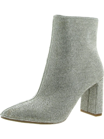 Inc Anila Womens Ankle Dressy Booties In Multi