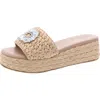 Inc Blakee Womens Open Toe Platform Espadrilles In Multi