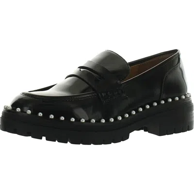 Inc Branna Womens Leather Platform Loafers In Multi