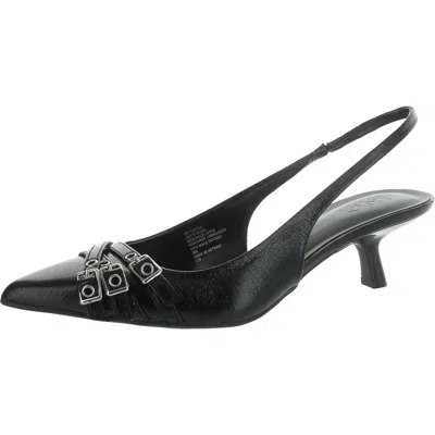Inc Capeka Womens Faux Leather Heeled Slingback Heels In Multi