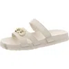 Inc Clarine Womens Embellished Slip On Slide Sandals In Multi