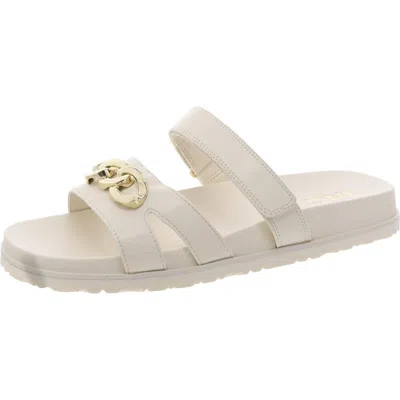 Inc Clarine Womens Embellished Slip On Slide Sandals In Multi