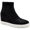 Inc Deena Womens Knit Casual And Fashion Sneakers In Black