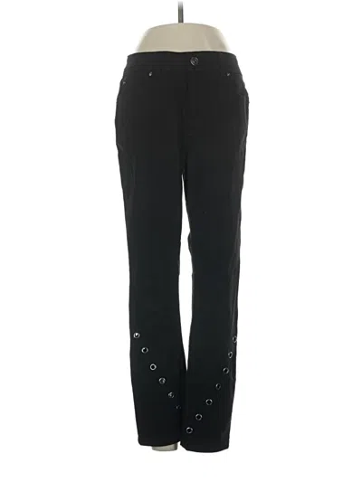 Pre-owned Inc Denim Casual Pants In Black