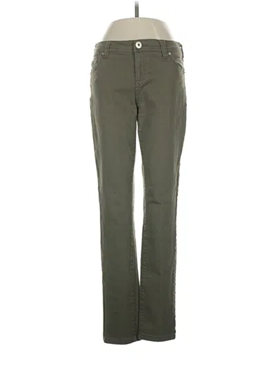 Pre-owned Inc Denim Casual Pants In Green