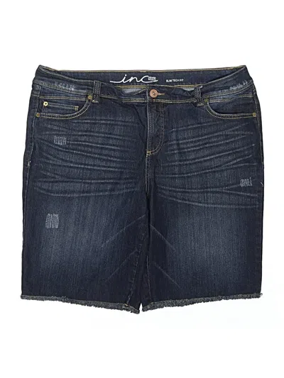 Pre-owned Inc Denim Denim Shorts In Blue