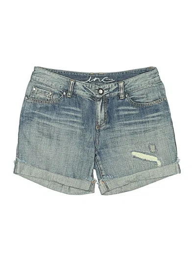 Pre-owned Inc Denim Denim Shorts In Blue