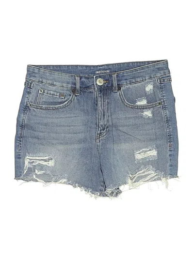 Pre-owned Inc Denim Denim Shorts In Blue