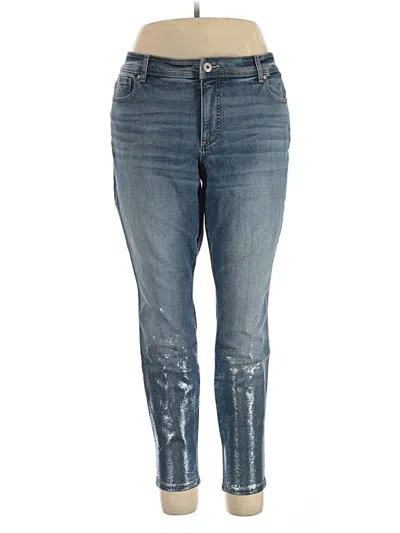 Pre-owned Inc Denim Jeans In Blue