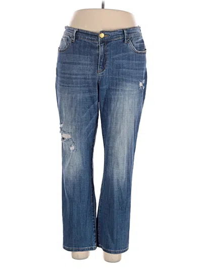 Pre-owned Inc Denim Jeans In Blue