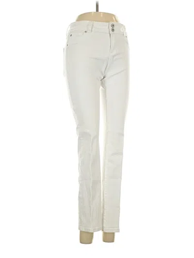 Pre-owned Inc Denim Jeans In Ivory