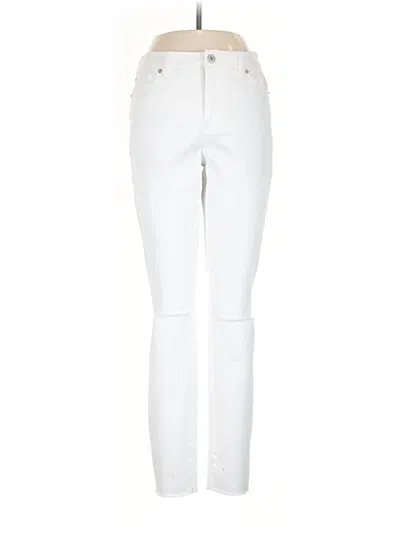 Pre-owned Inc Denim Jeans In Ivory