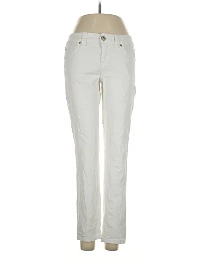 Pre-owned Inc Denim Jeans In Ivory