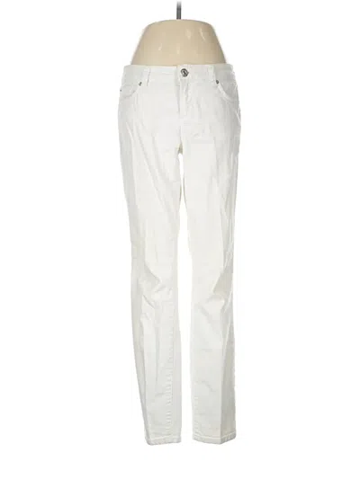 Pre-owned Inc Denim Jeans In Ivory