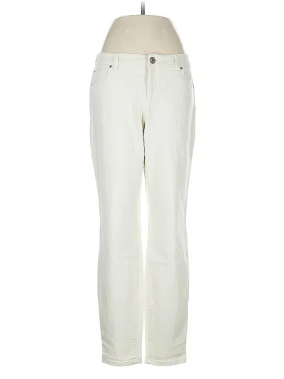 Pre-owned Inc Denim Jeans In White