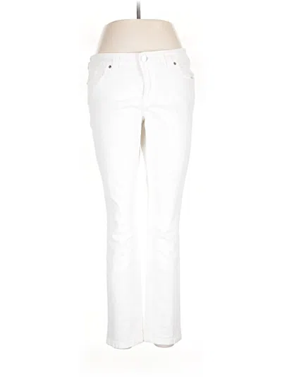 Pre-owned Inc Denim Jeans In White