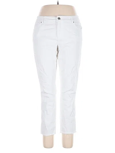 Pre-owned Inc Denim Jeans In White