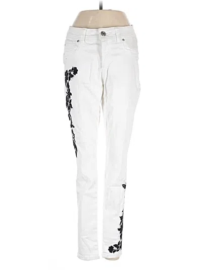 Pre-owned Inc Denim Jeans In White