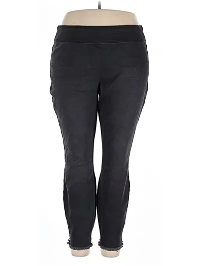 Pre-owned Inc Denim Jeggings In Black