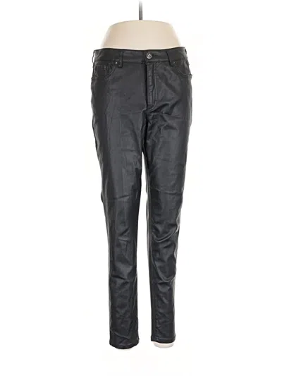 Pre-owned Inc Denim Jeggings In Black