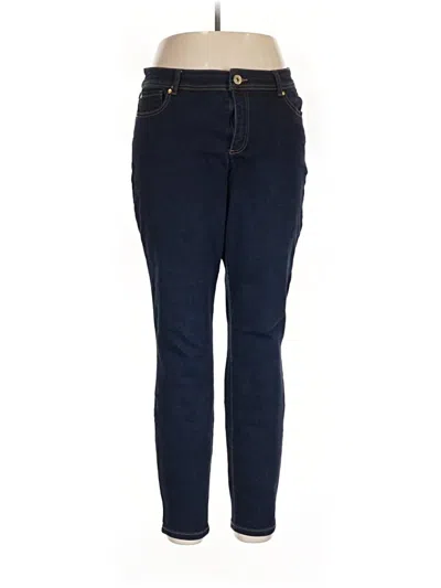 Pre-owned Inc Denim Jeggings In Blue
