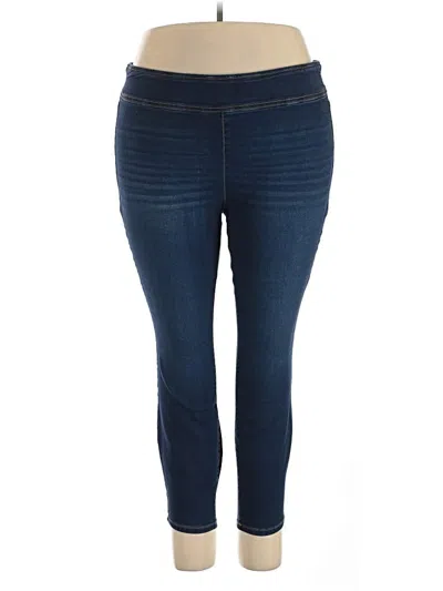 Pre-owned Inc Denim Jeggings In Blue