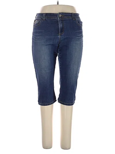 Pre-owned Inc Denim Jeggings In Blue