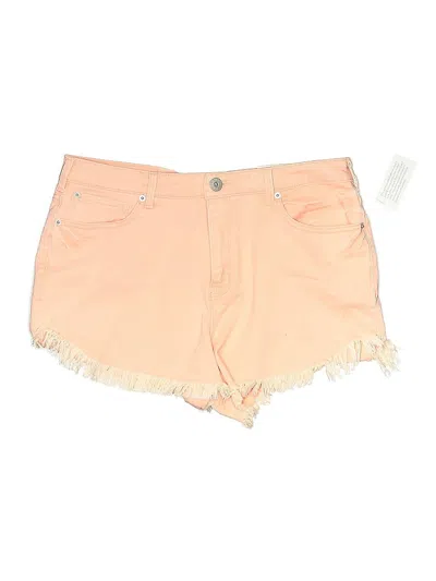 Pre-owned Inc Denim Shorts In Orange