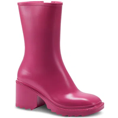 INC EVERETT WOMENS ZIPPER OUTDOOR RAIN BOOTS