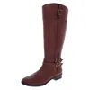 Inc Frank Ii Womens Leather Wide Calf Riding Boots In Green