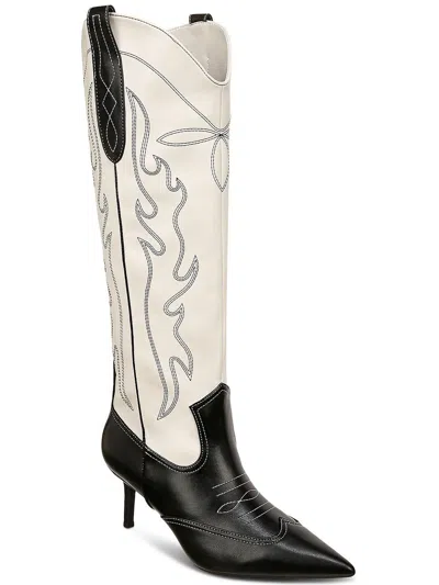 Inc Hayleigh Womens Faux Leather Knee-high Boots In Multi