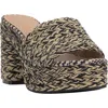 Inc Hazila Womens Slip On Platform Platform Sandals In Multi