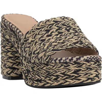 Inc Hazila Womens Slip On Platform Platform Sandals In Multi