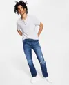 Inc International Concepts 100144549 Jeans Men's Blue Denim Distressed Mcww84 In Blue