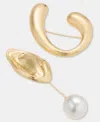 Inc International Concepts 2-pc. Set Imitation Pearl Pins, Macy's Exclusive In Gold