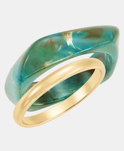 Inc International Concepts 2-pc. Bangle Bracelet Set, Macy's Exclusive In Multi
