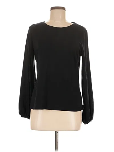 Pre-owned Inc International Concepts 3/4 Sleeve T-shirt In Black