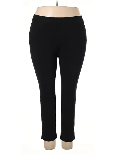 Pre-owned Inc International Concepts Active Pants In Black