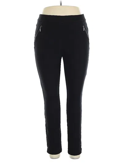 Pre-owned Inc International Concepts Active Pants In Black